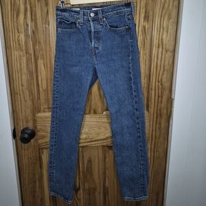 Levi's Blue Slim Straight Women's Jeans Size 24"
